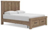 Garistyn Panel Storage Bed