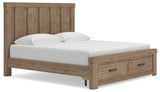 Garistyn Panel Storage Bed
