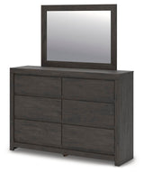 Fraluna Dresser with Mirrors