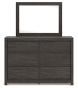 Fraluna Dresser with Mirrors