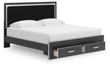 Birmonton Upholstered Panel Storage Bed