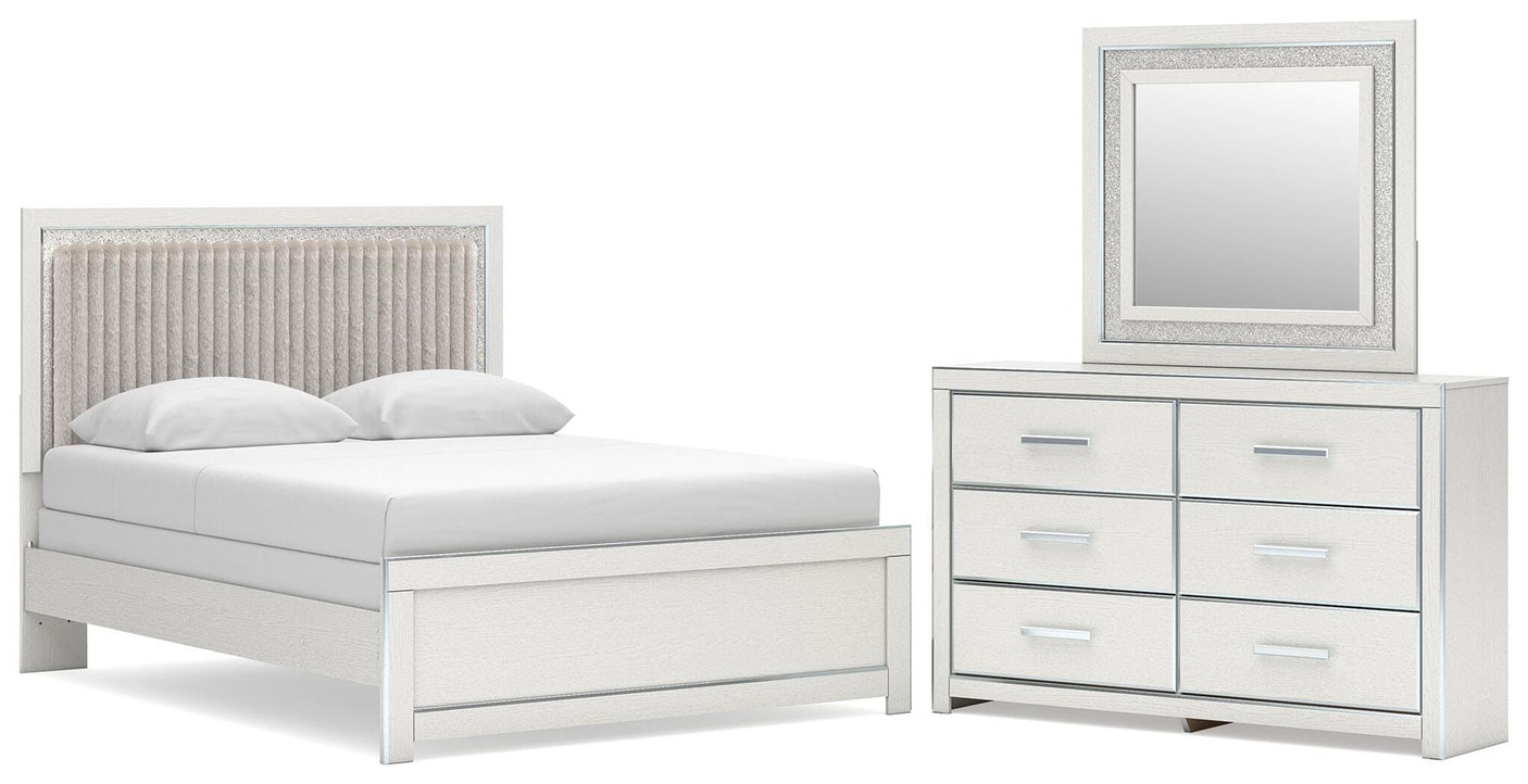 Zuraleus Upholstered Panel Bed Bedroom Set