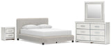 Zuraleus Upholstered Bed Bedroom Set