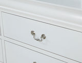 Louis Philip Night Stand White