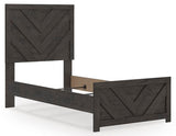 Prendonea Panel Bed