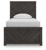 Prendonea Panel Bed