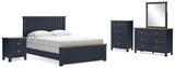 Landocken Panel Bed Bedroom Set