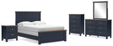 Landocken Panel Bed Bedroom Set