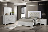 Lyssa Led Bed Frost/Oat