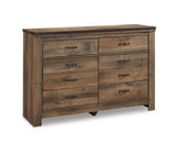 Trinell Panel Headboard Bed Bedroom Set