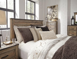 Trinell Panel Bed