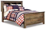 Trinell Bookcase Panel Bed