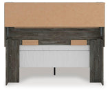 Frandern Bookcase Panel Bed