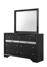 Regata Dresser Mirror Black/Silver