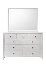 Evan Dresser Mirror White