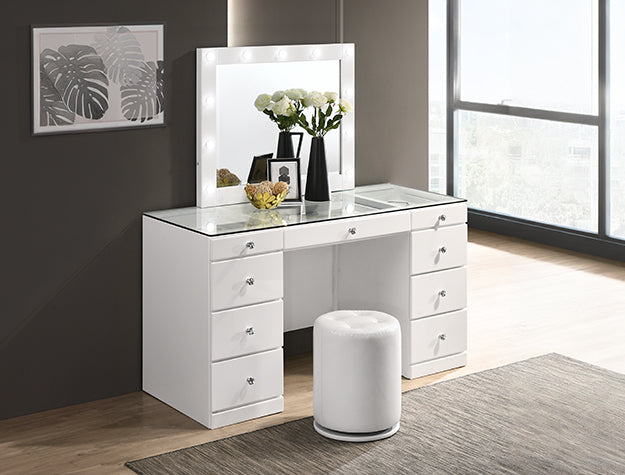 Avery Vanity - White