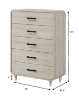 Nyomi Chest - White