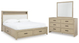 Calmoro Bookcase Bed Bedroom Set