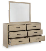 Calmoro Dresser with Mirrors