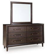 Dantenton Dresser with Mirrors