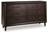 Dantenton Dresser and Mirror