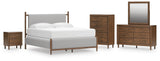 Lyncott Upholstered Bed Bedroom Set