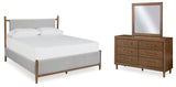 Lyncott Upholstered Bed Bedroom Set