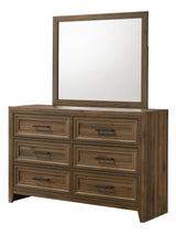 Lorraine Dresser Mirror Brown