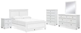 Fortman Panel Bed Bedroom Set