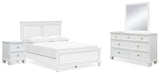 Fortman Panel Bed Bedroom Set