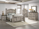 Ella-Mae Dresser Mirror-Reclaimed Grey