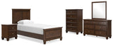Danabrin Panel Bed Bedroom Set