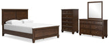 Danabrin Panel Bed Bedroom Set