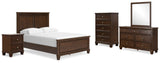 Danabrin Panel Bed Bedroom Set