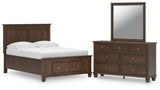 Danabrin Panel Storage Bed Bedroom Set