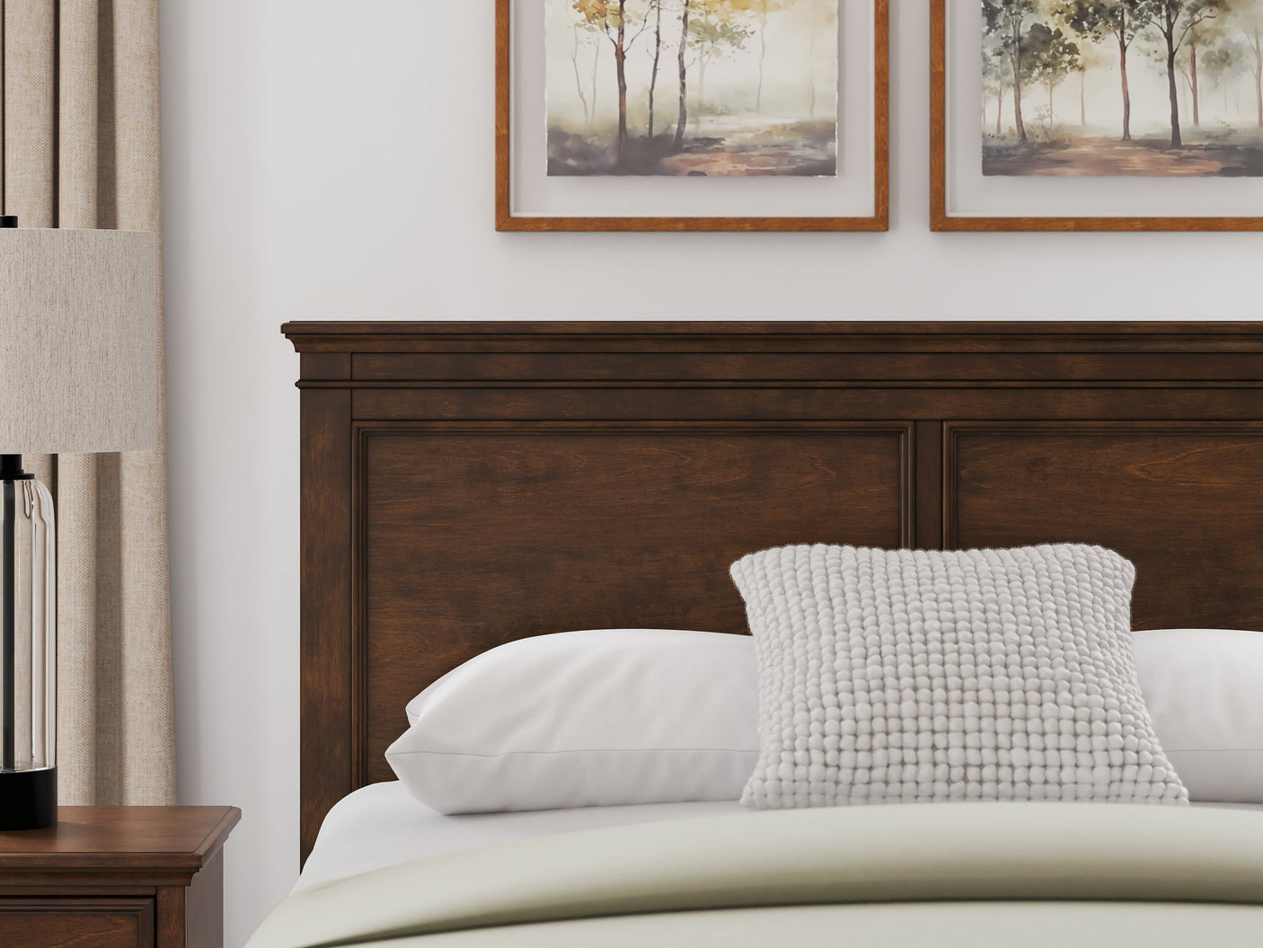 Danabrin Panel Storage Bed
