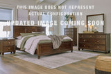 Danabrin Panel Storage Bed