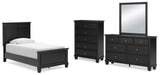 Lanolee Panel Bed Bedroom Set