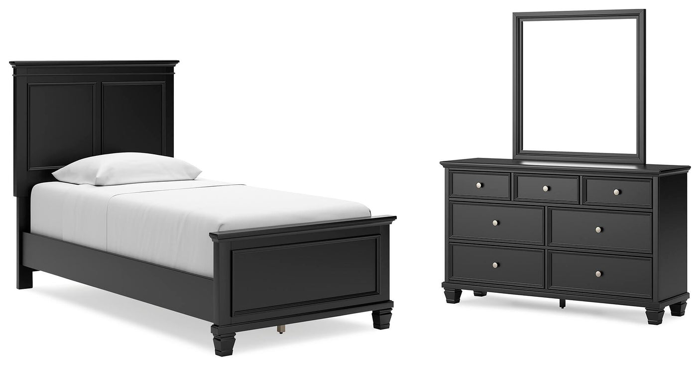 Lanolee Panel Bed Bedroom Set