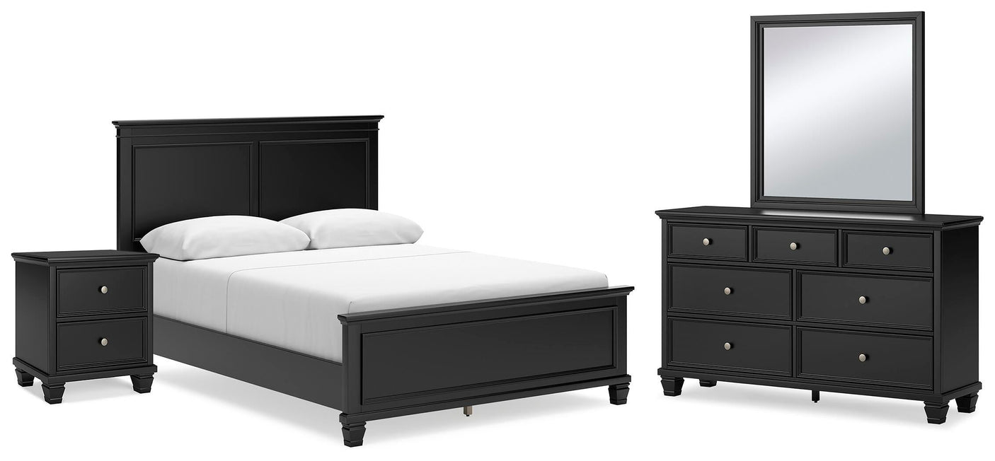Lanolee Panel Bed Bedroom Set