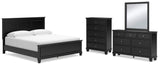Lanolee Panel Bed Bedroom Set