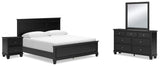 Lanolee Panel Bed Bedroom Set