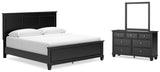 Lanolee Panel Bed Bedroom Set