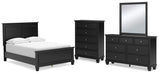 Lanolee Panel Bed Bedroom Set