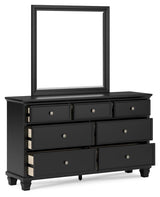 Lanolee Dresser with Mirrors