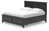 Lanolee Panel Storage Bed