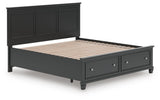 Lanolee Panel Storage Bed