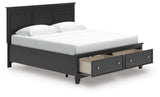 Lanolee Panel Storage Bed