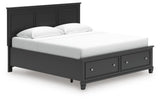 Lanolee Panel Storage Bed