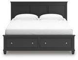 Lanolee Panel Storage Bed